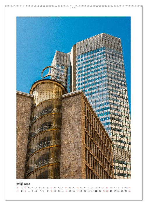 Frankfurt Vertikal Michael Jaster (CALVENDO Premium Wandkalender 2026)