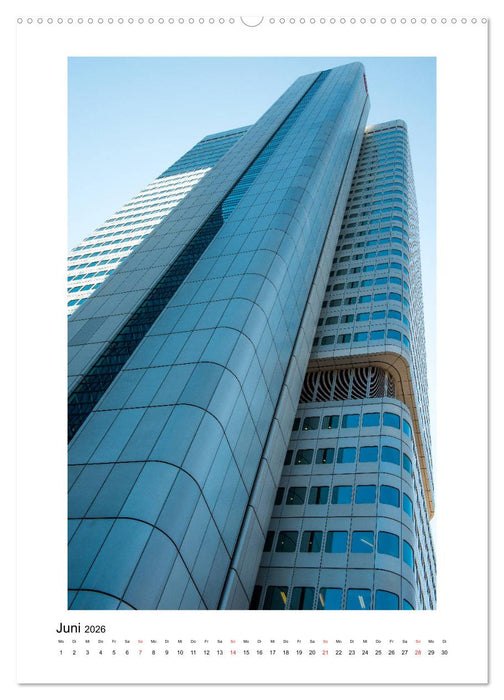 Frankfurt Vertikal Michael Jaster (CALVENDO Premium Wandkalender 2026)
