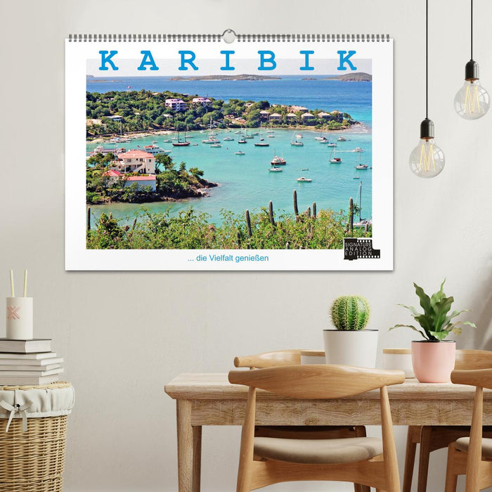 KARIBIK - die Vielfalt genießen (CALVENDO Wandkalender 2026)
