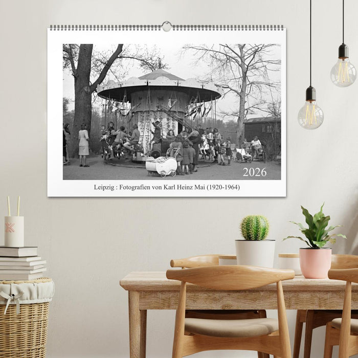 Leipzig : Fotografien von Karl Heinz Mai (1920-1964) (CALVENDO Wandkalender 2026)