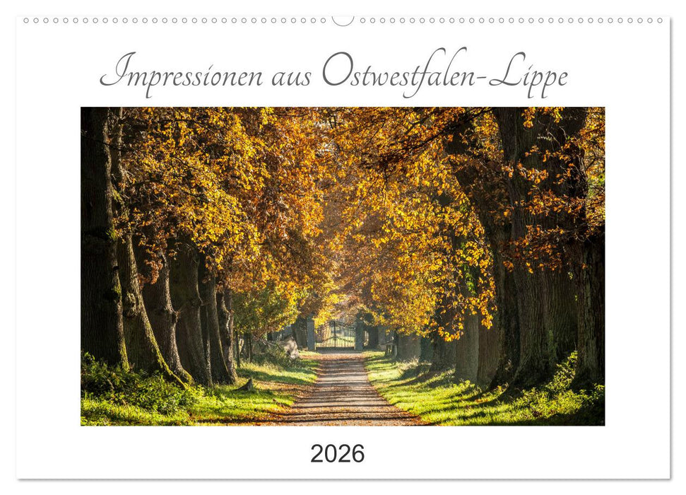 Impressionen aus Ostwestfalen-Lippe (CALVENDO Wandkalender 2026)