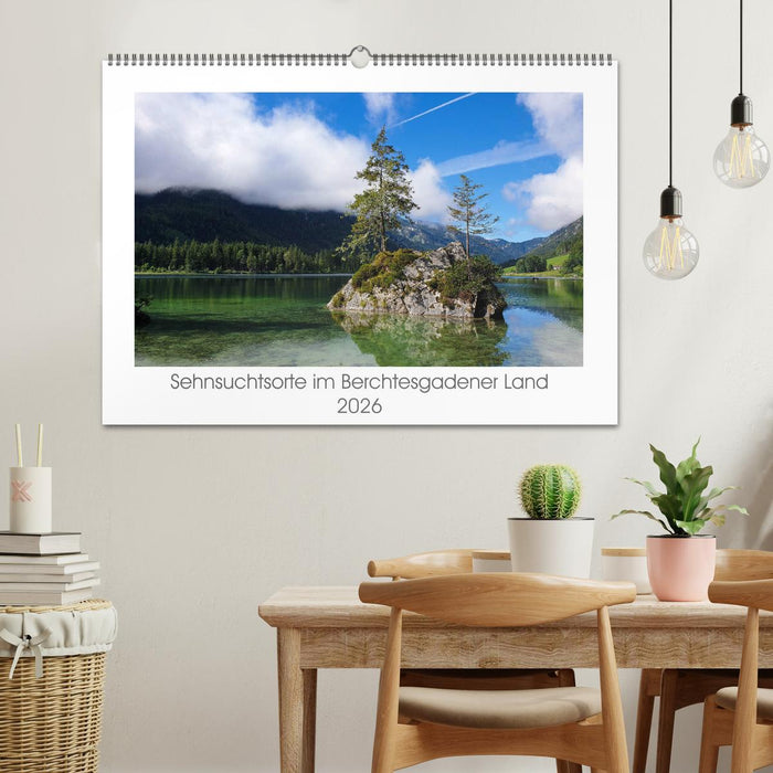 Sehnsuchtsorte im Berchtesgadener Land (CALVENDO Wandkalender 2026)