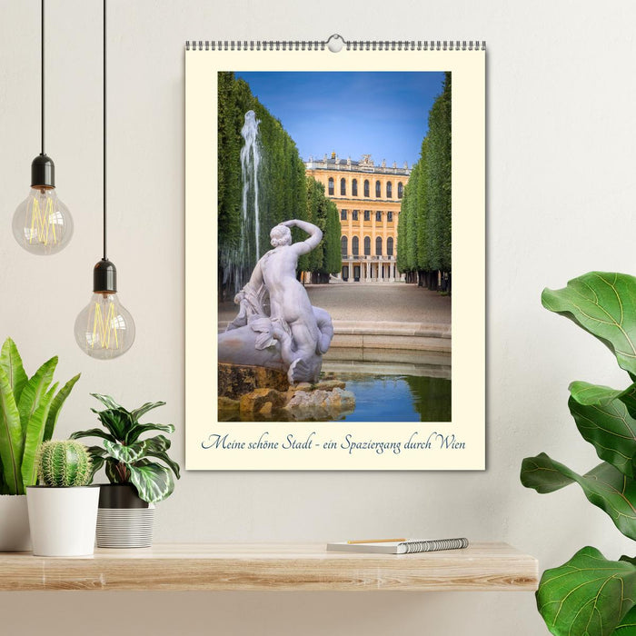Meine schöne Stadt - ein Spaziergang durch Wien (CALVENDO Wandkalender 2026)