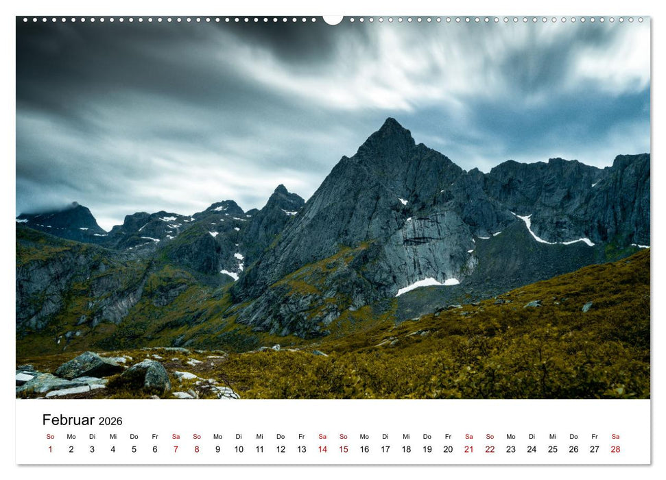 Atemberaubende Natur der Lofoten (CALVENDO Premium Wandkalender 2026)