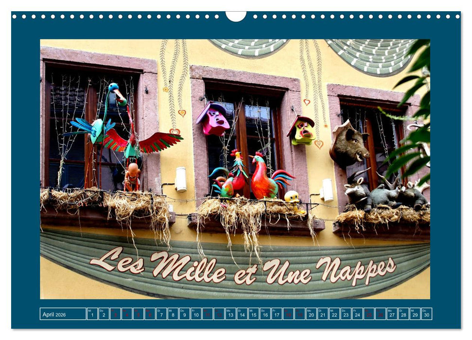 Faszinierendes Elsass (CALVENDO Wandkalender 2026)