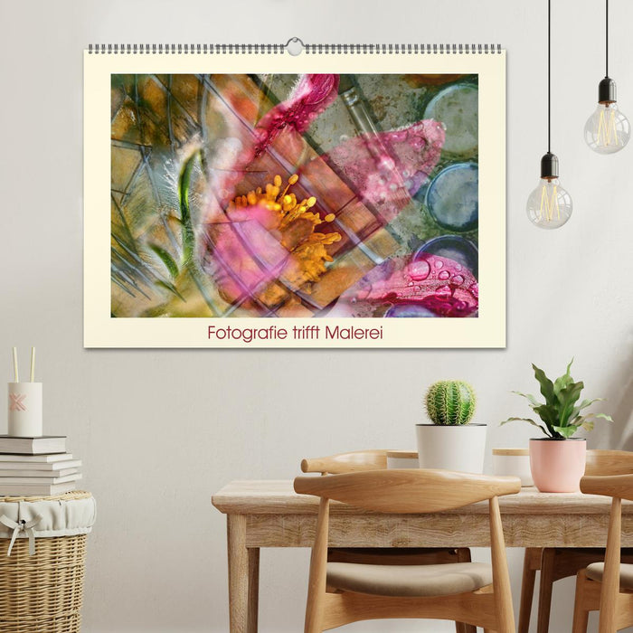Fotografie trifft Malerei (CALVENDO Wandkalender 2026)