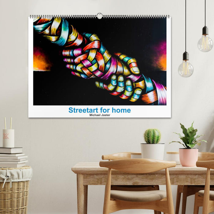 Streetart for home Michael Jaster (CALVENDO Wandkalender 2026)