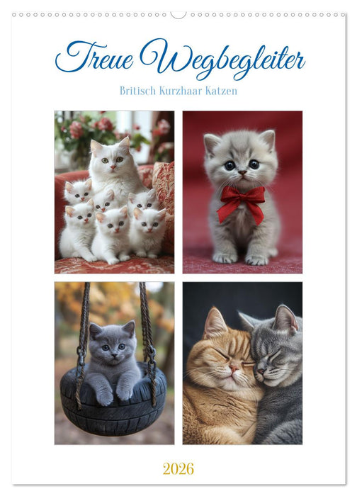 Treue Wegbegleiter (CALVENDO Wandkalender 2026)