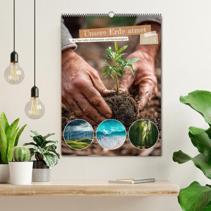 Unsere Erde atmet (CALVENDO Wandkalender 2026)