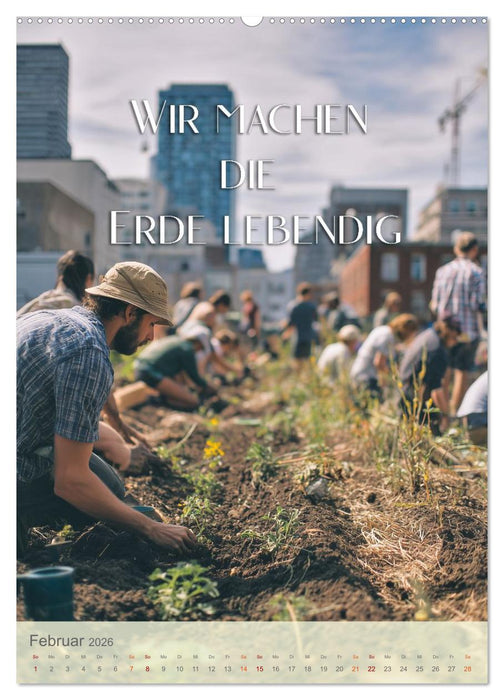 Unsere Erde atmet (CALVENDO Premium Wandkalender 2026)