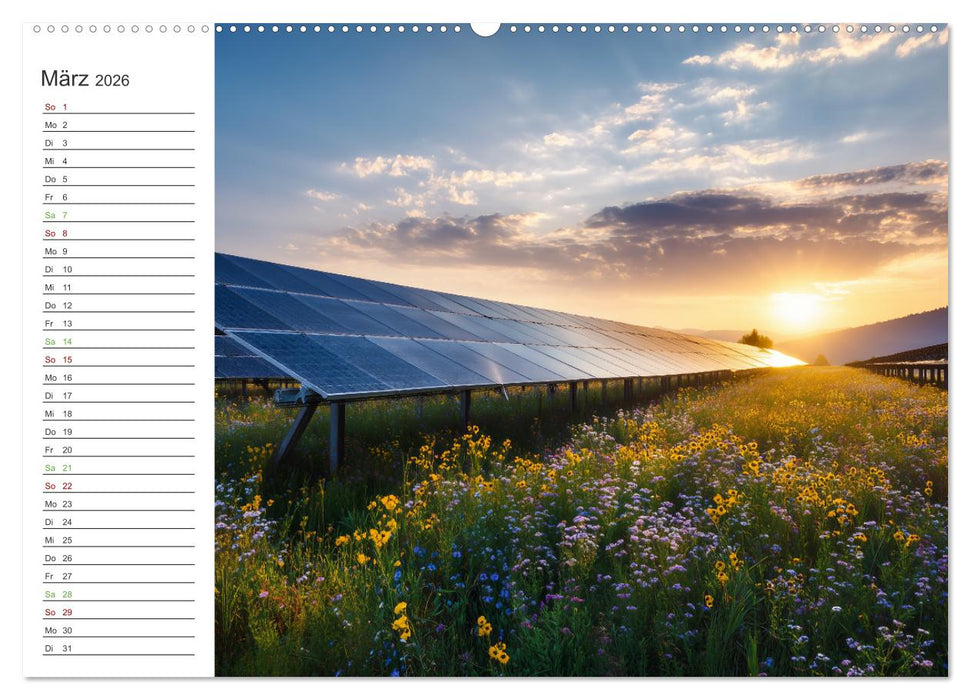 Grüne Zukunft (CALVENDO Premium Wandkalender 2026)