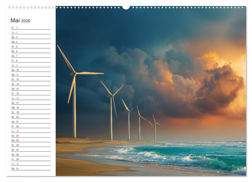 Grüne Zukunft (CALVENDO Premium Wandkalender 2026)