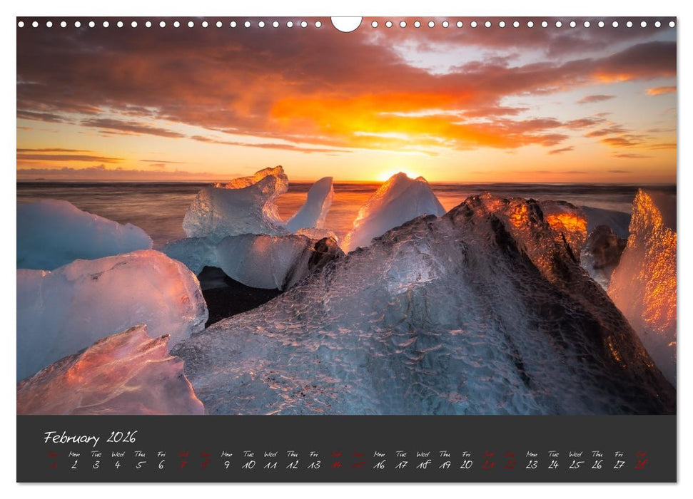 Amazing Iceland (CALVENDO Monthly Calendar 2026)