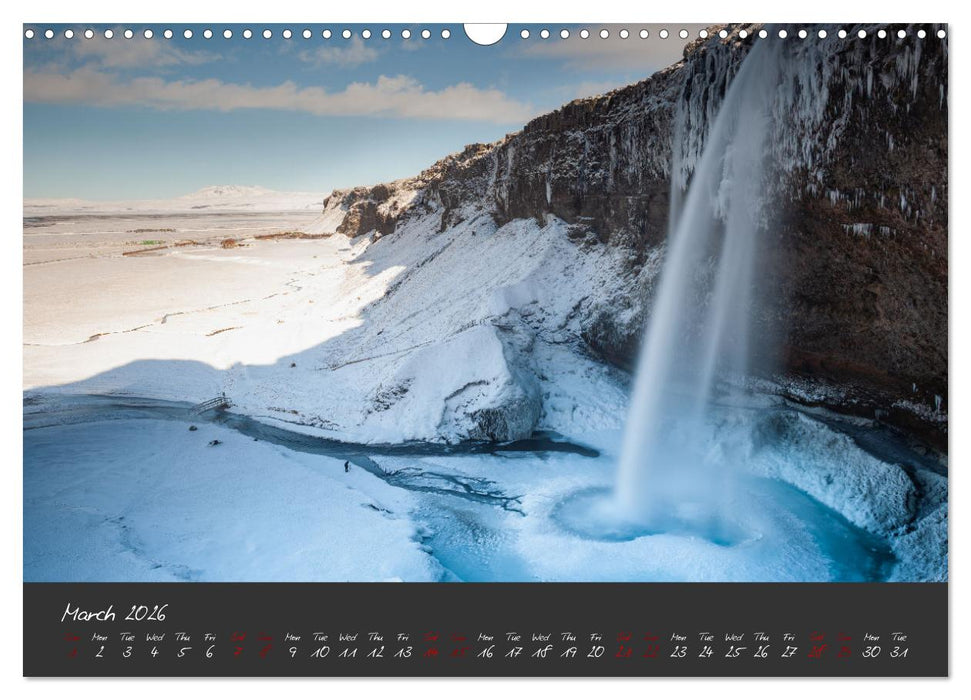 Amazing Iceland (CALVENDO Monthly Calendar 2026)