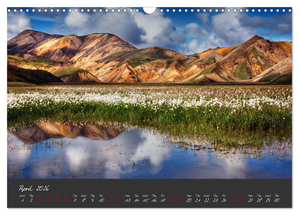 Amazing Iceland (CALVENDO Monthly Calendar 2026)