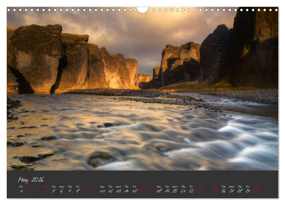 Amazing Iceland (CALVENDO Monthly Calendar 2026)