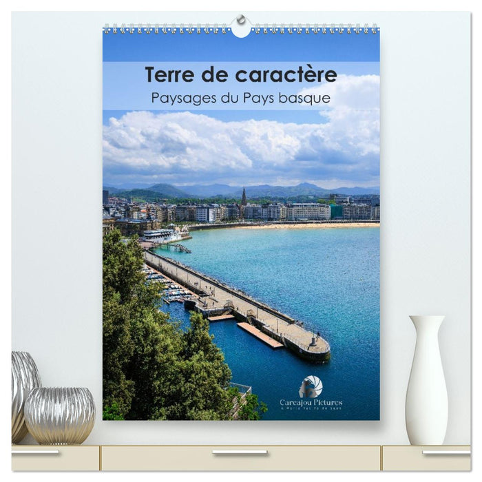Terre de caractère - Paysages du Pays basque (CALVENDO Calendrier supérieur 2026)