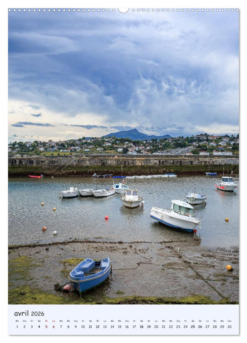 Terre de caractère - Paysages du Pays basque (CALVENDO Calendrier supérieur 2026)