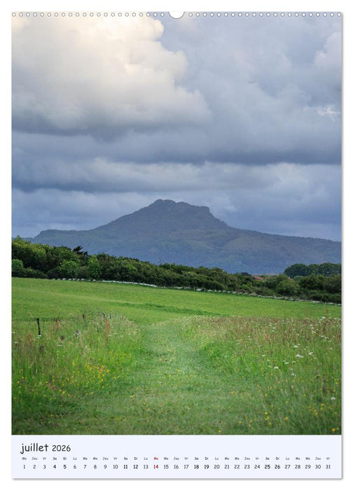 Terre de caractère - Paysages du Pays basque (CALVENDO Calendrier supérieur 2026)