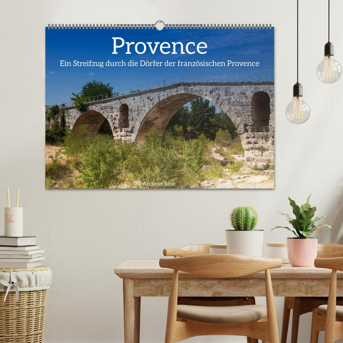 Frankreich. Ein Streifzug durch die Dörfer der französischen Provence (CALVENDO Wandkalender 2026)