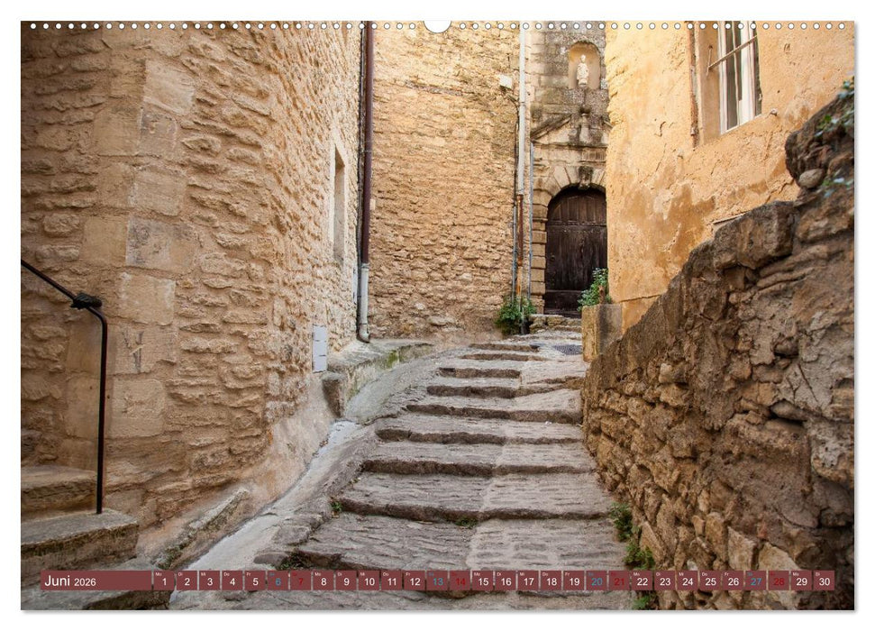 Frankreich. Ein Streifzug durch die Dörfer der französischen Provence (CALVENDO Wandkalender 2026)
