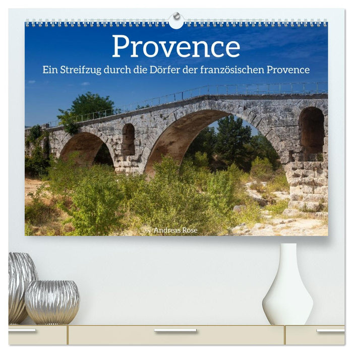 Frankreich. Ein Streifzug durch die Dörfer der französischen Provence (CALVENDO Premium Wandkalender 2026)