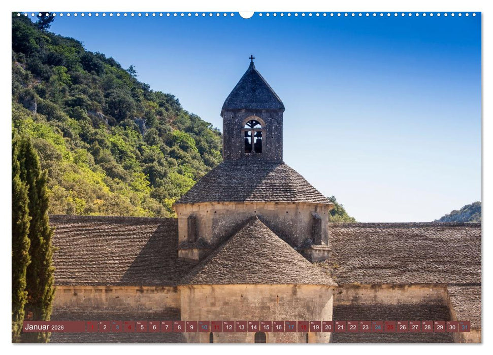 Frankreich. Ein Streifzug durch die Dörfer der französischen Provence (CALVENDO Premium Wandkalender 2026)