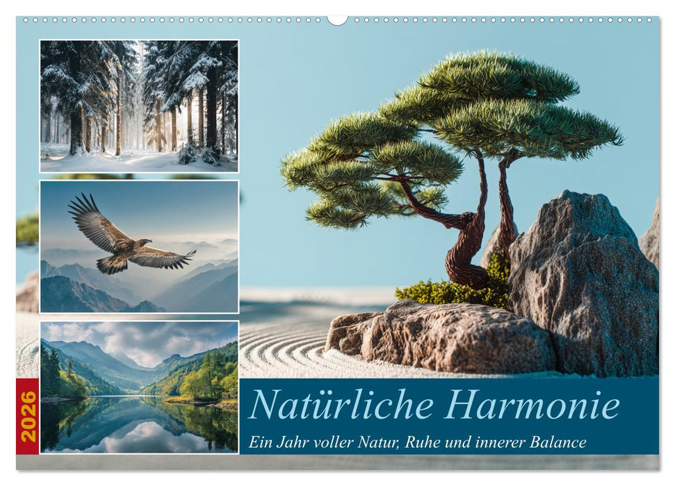 Natürliche Harmonie (CALVENDO Wandkalender 2026)