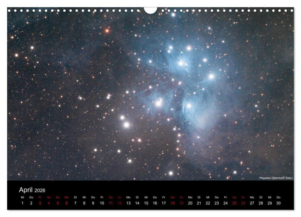 Deep Sky Fotografie (CALVENDO Wandkalender 2026)