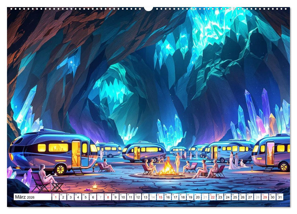 Sternen Nomaden (CALVENDO Premium Wandkalender 2026)