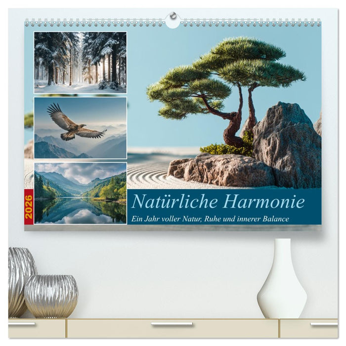 Natürliche Harmonie (CALVENDO Premium Wandkalender 2026)
