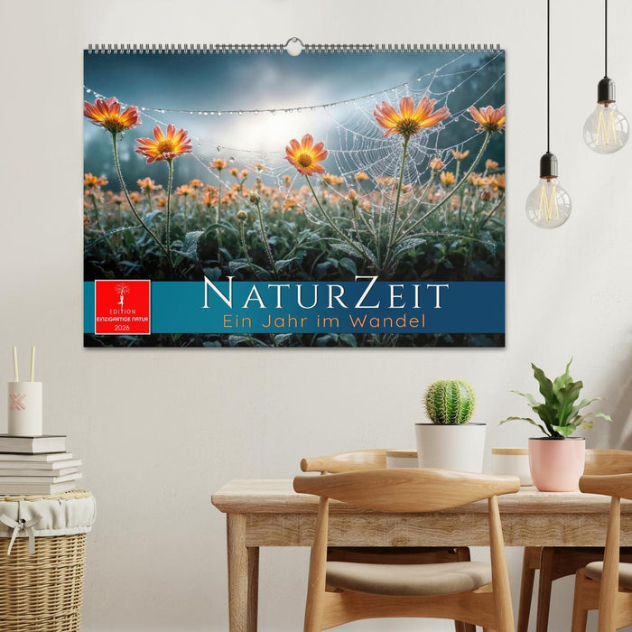 Naturzeit - Ein Jahr im Wandel (CALVENDO Wandkalender 2026)