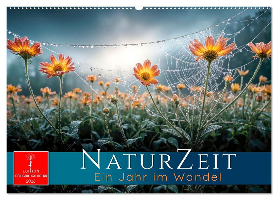 Naturzeit - Ein Jahr im Wandel (CALVENDO Wandkalender 2026)