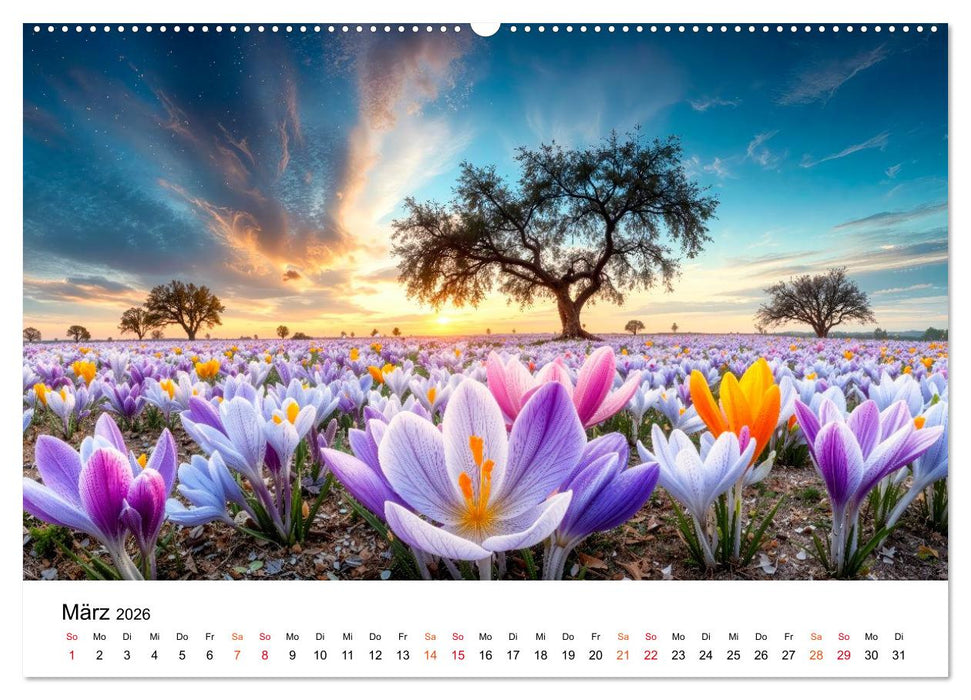 Naturzeit - Ein Jahr im Wandel (CALVENDO Wandkalender 2026)