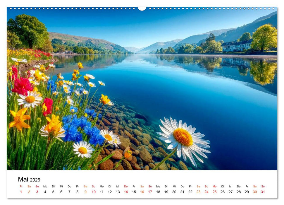 Naturzeit - Ein Jahr im Wandel (CALVENDO Wandkalender 2026)