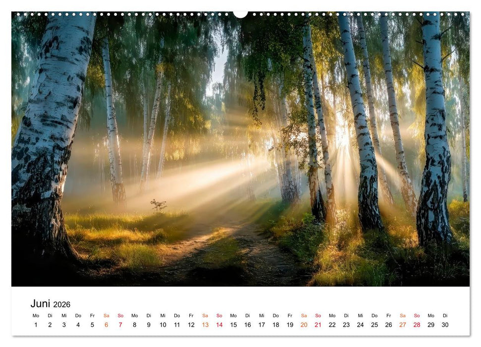 Naturzeit - Ein Jahr im Wandel (CALVENDO Wandkalender 2026)