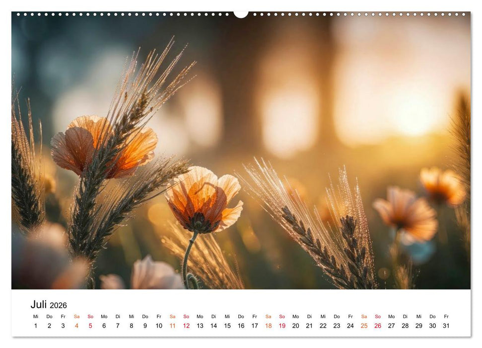 Naturzeit - Ein Jahr im Wandel (CALVENDO Premium Wandkalender 2026)