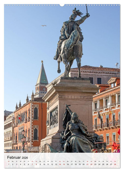 Venedig - Zwischen Wasser und Himmel (CALVENDO Premium Wandkalender 2026)