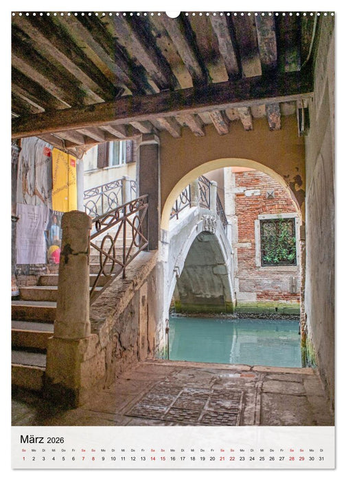 Venedig - Zwischen Wasser und Himmel (CALVENDO Premium Wandkalender 2026)
