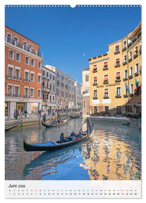 Venedig - Zwischen Wasser und Himmel (CALVENDO Premium Wandkalender 2026)