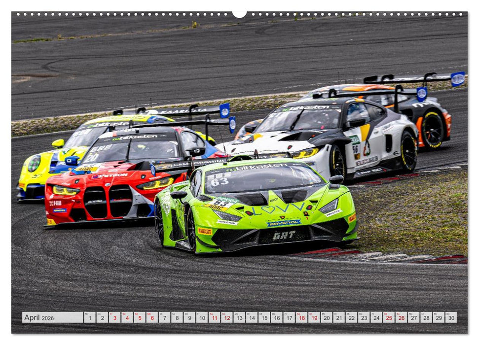 Wilde Stiere am Nürburgring (CALVENDO Wandkalender 2026)