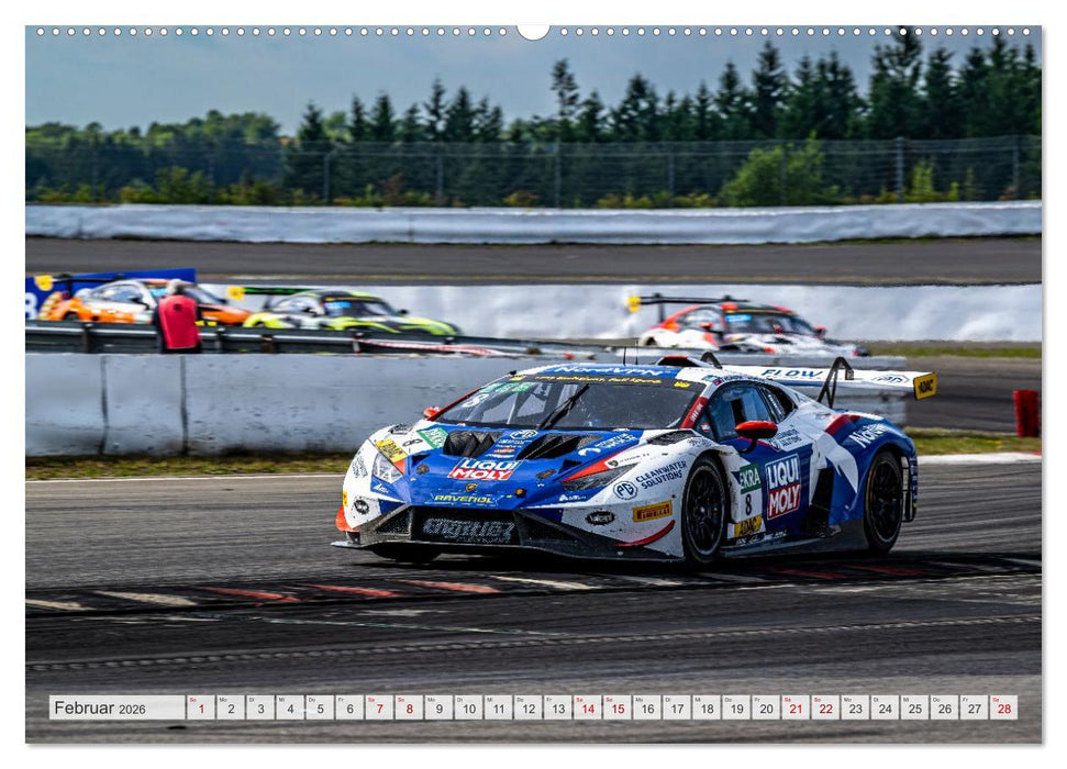 Wilde Stiere am Nürburgring (CALVENDO Premium Wandkalender 2026)