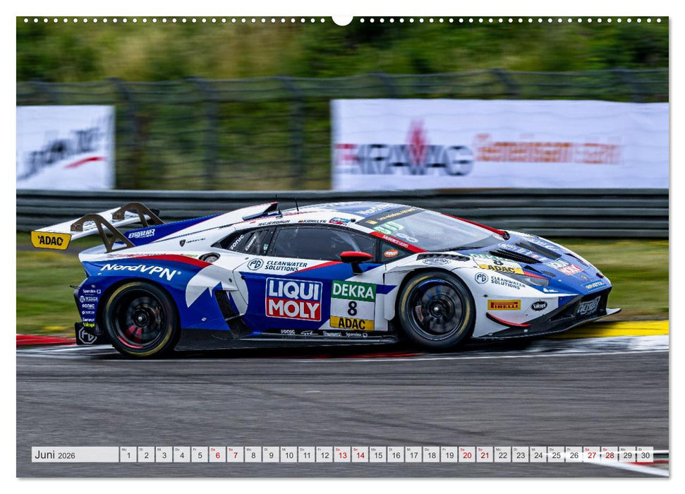 Wilde Stiere am Nürburgring (CALVENDO Premium Wandkalender 2026)