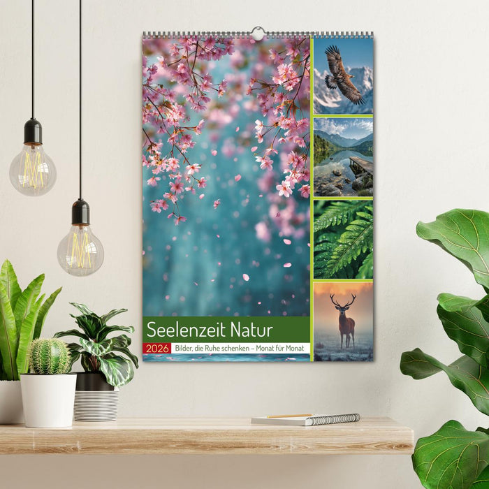 Seelenzeit Natur (CALVENDO Wandkalender 2026)