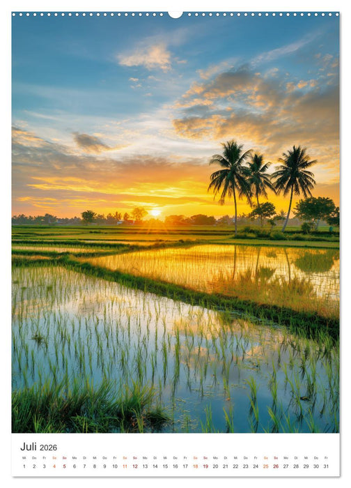 Seelenzeit Natur (CALVENDO Premium Wandkalender 2026)