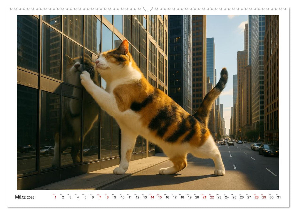 Katzen Weltherrschaft (CALVENDO Wandkalender 2026)
