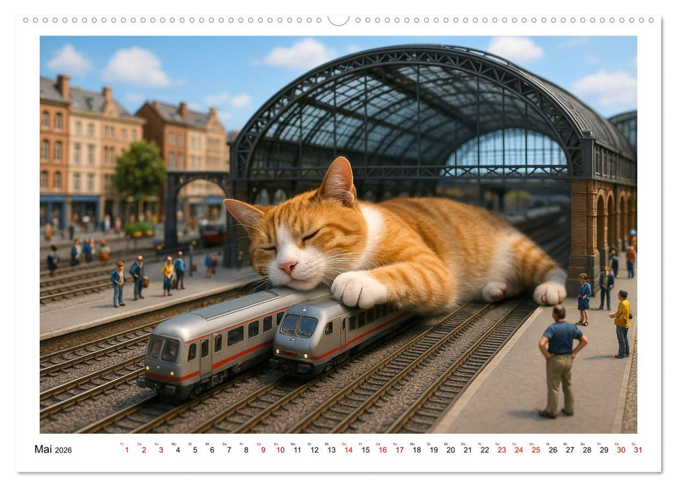 Katzen Weltherrschaft (CALVENDO Wandkalender 2026)