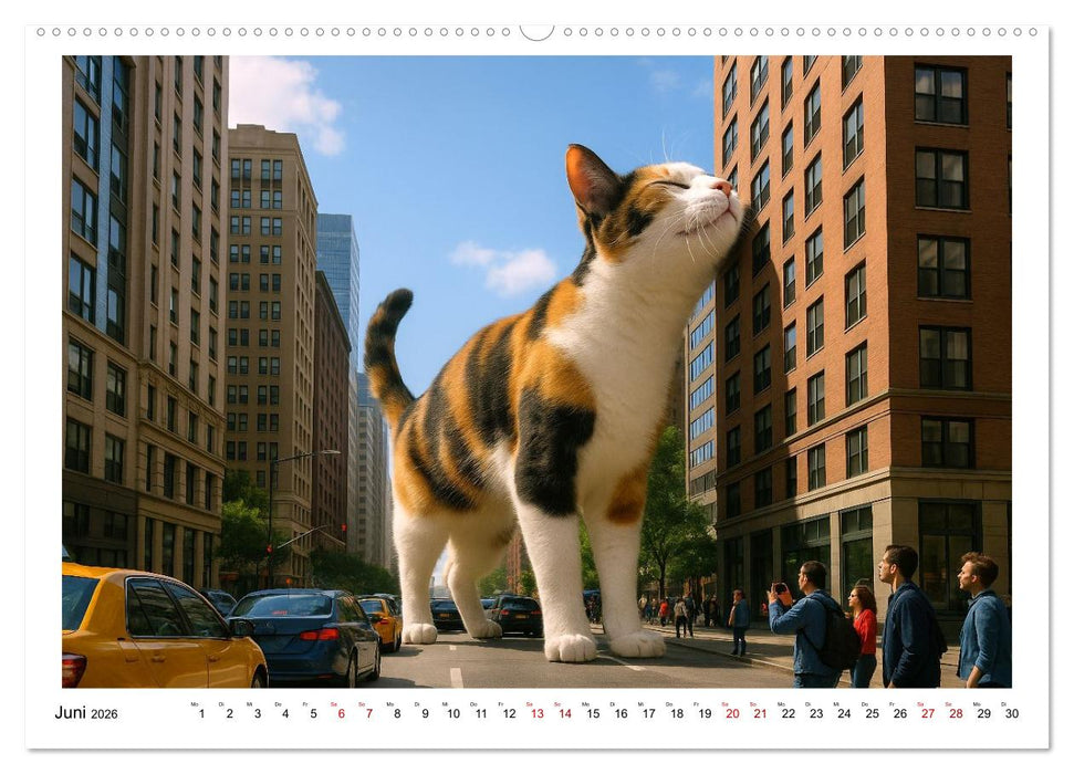 Katzen Weltherrschaft (CALVENDO Premium Wandkalender 2026)