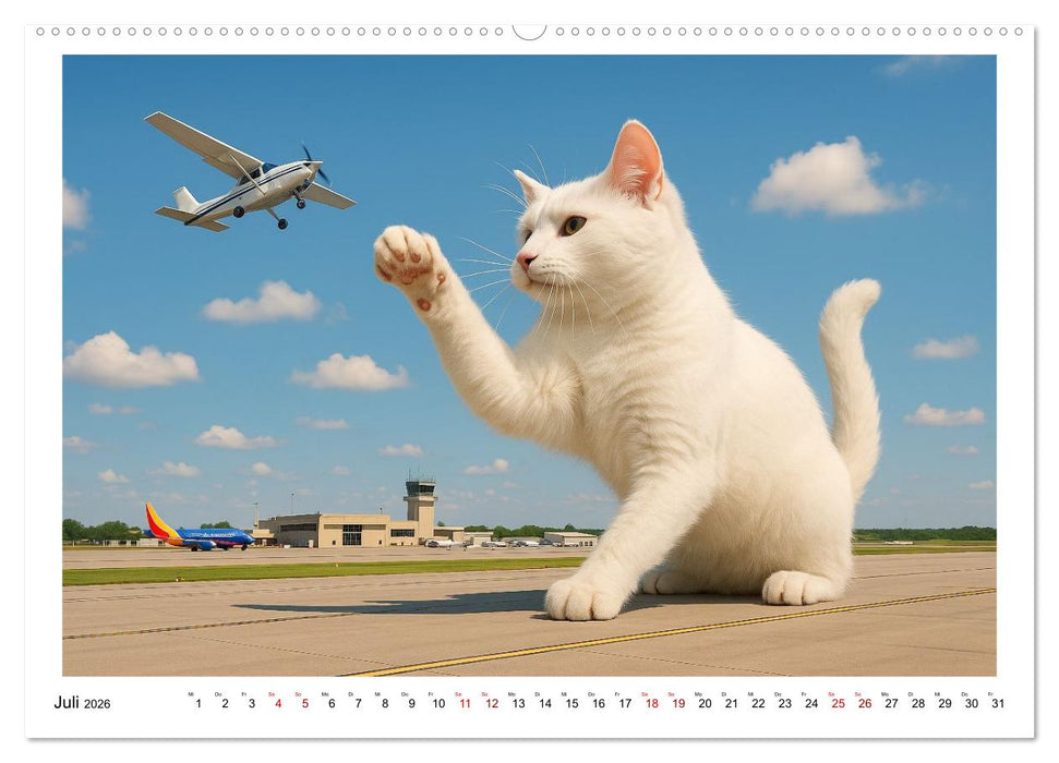 Katzen Weltherrschaft (CALVENDO Premium Wandkalender 2026)