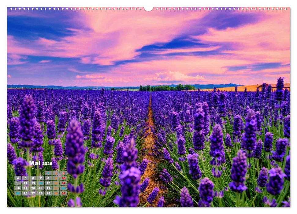 Lavendel für deine Sinne (CALVENDO Wandkalender 2026)